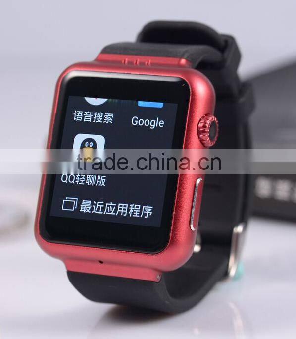 Hot Android Smart Watch with 1.54 Inch Screen, Dual Core CPU, Bluetooth 4.0, Wi-Fi,gps smart watch phone