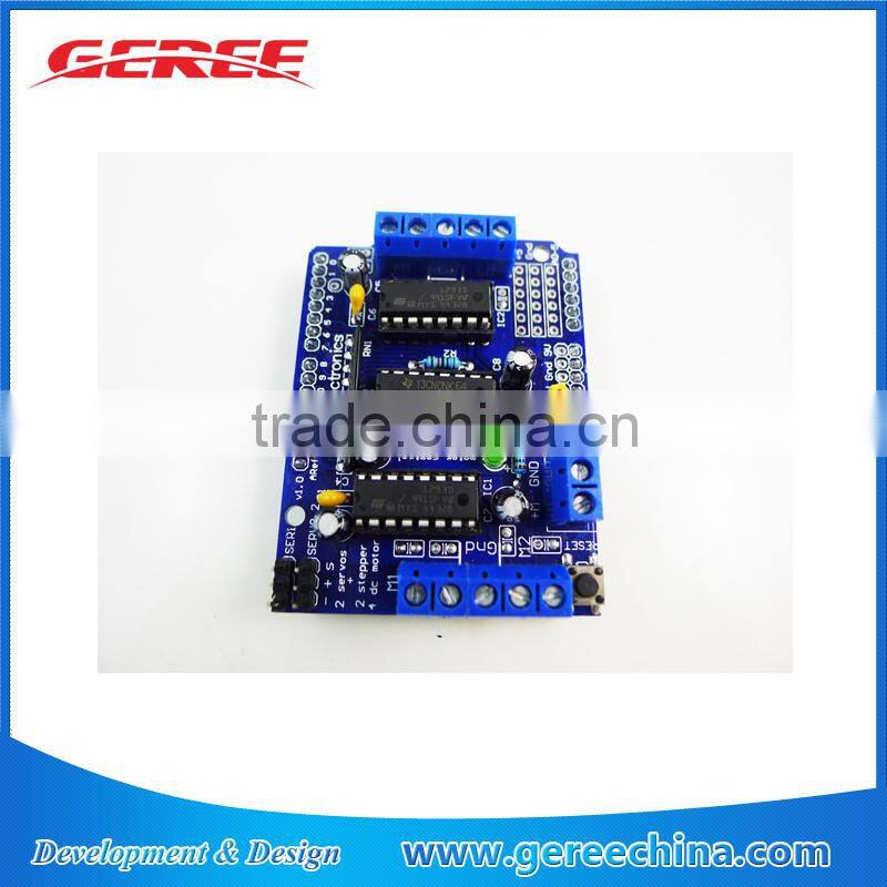 Three L293D Motor Drive Shields