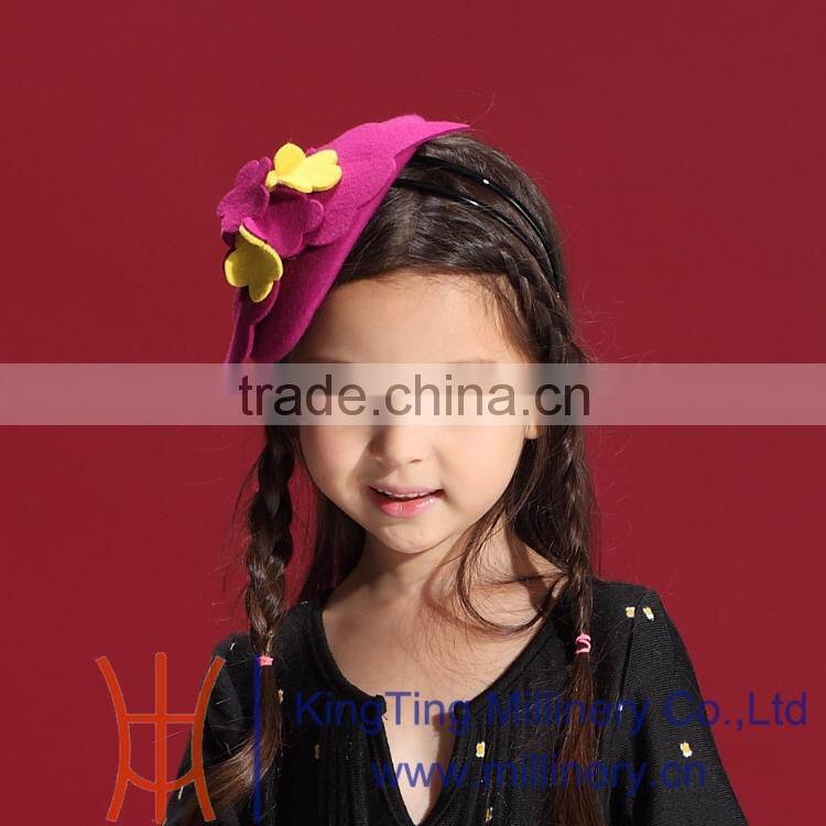 2014 Fall New Design Baby fascinators for Beautiful girls