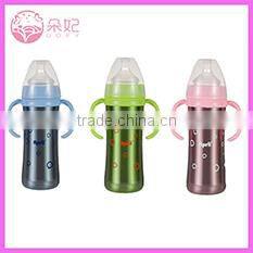 High quality silk printing PP feeding bottle , DF-432 PP feeding bottle wholesale
