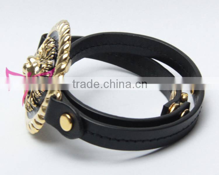 Easam Latest Adjustable Leather Bracelet 2015 For Men