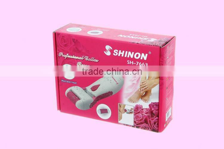 Professional callous remover effectively shaves hard coarse and tough skin on callused feet callous remover