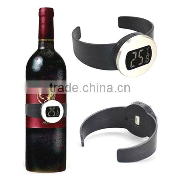 Watch style Digital Wine thermometer with backlight