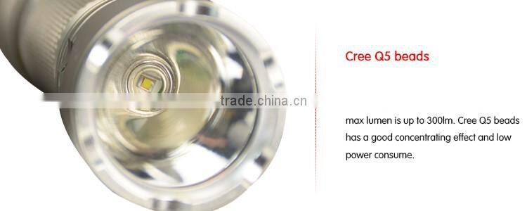 Nico Nature Aluminum Alloy tactical flashlight military torch light for camping