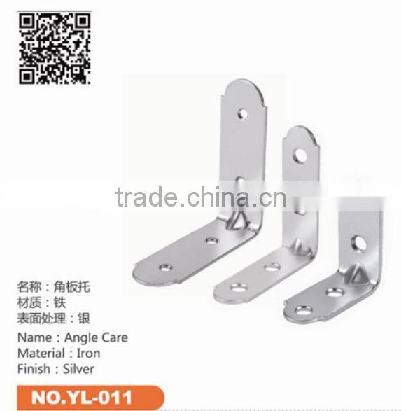 silver finish funiture decorative metal angle corner bracket from China