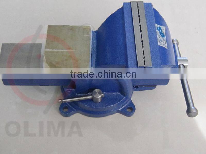 Manual Heavy Duty Type 6" Cast Bench Vise Swicel with Anvil
