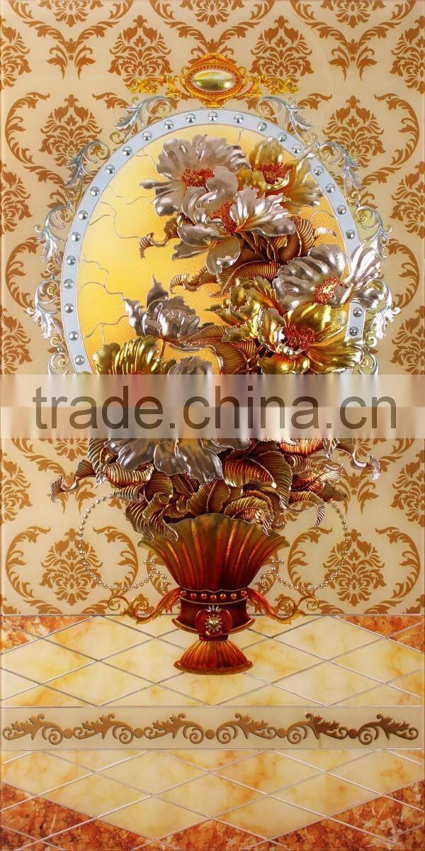 Handmade Fusing Wall Decoration Glass Painting Islamic Designs