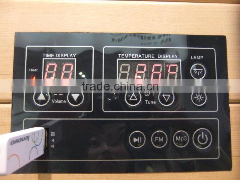 1 person Carbon Far Infared Indoor Sauna Room KD-5001T
