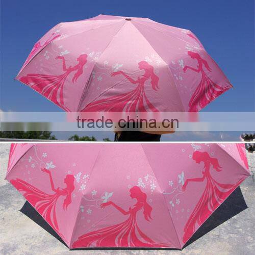 21 inch auto open close lady's photography umbrella