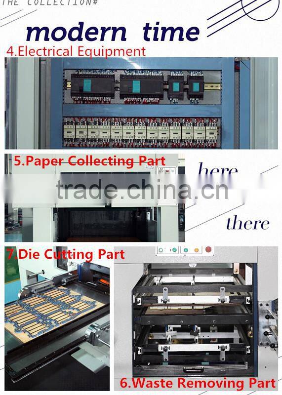 Fully Automatic Die Cutting machine with stripping 1050SE