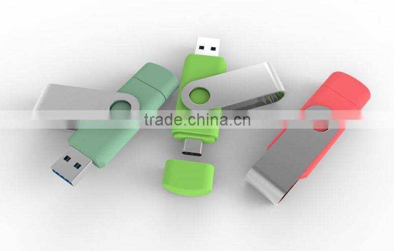 high speed rotary plastic typec usb flash drive manufacturer