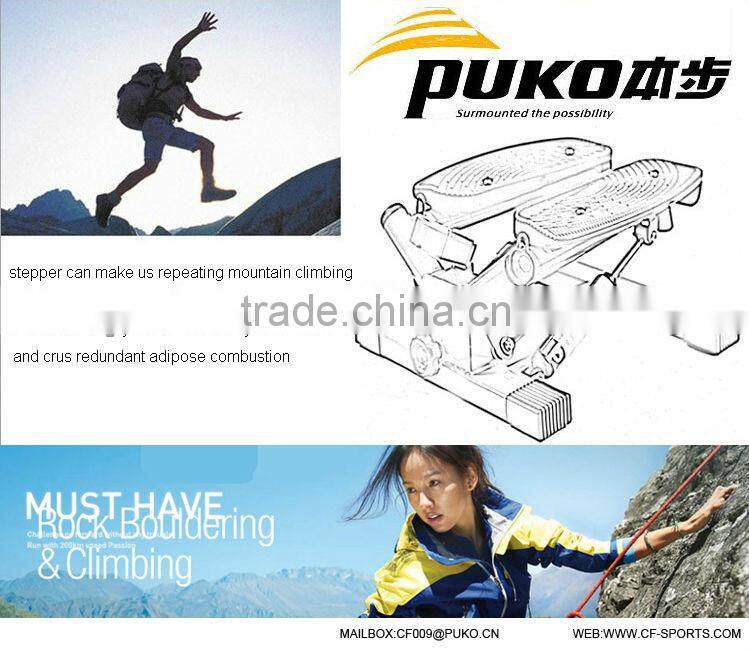 Indoor exercise equipment of foldable mini Stepper