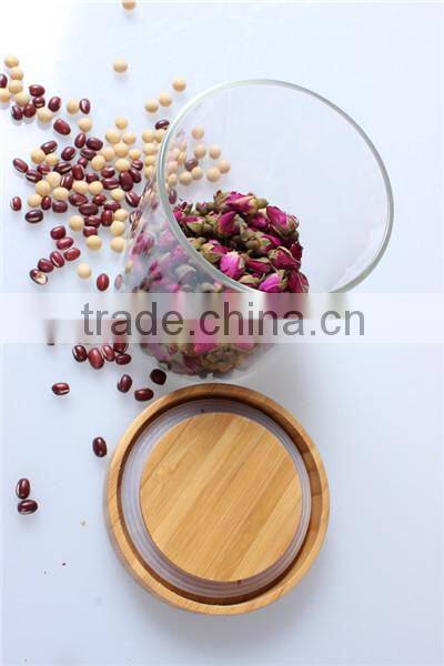 600ml straight transparent glass jar,strorage,container with lid