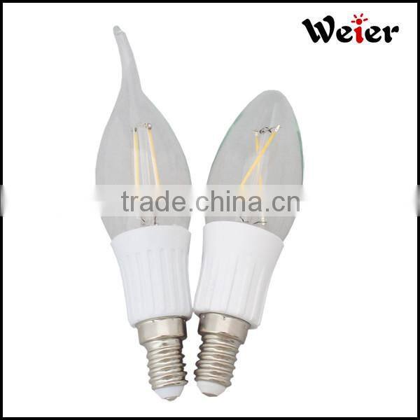 glass Lamp Body Material and Bulb Lights Item Type LED Filament Bulb Dimmable