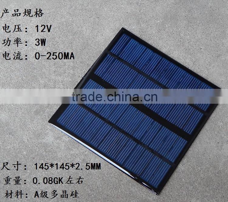 Manufacture supply exposy solar panel/mini solar panel hot selling on Alibaba
