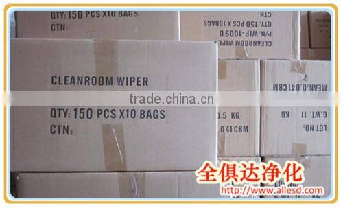 9inch 100% Polyester Cleanroom Wiper