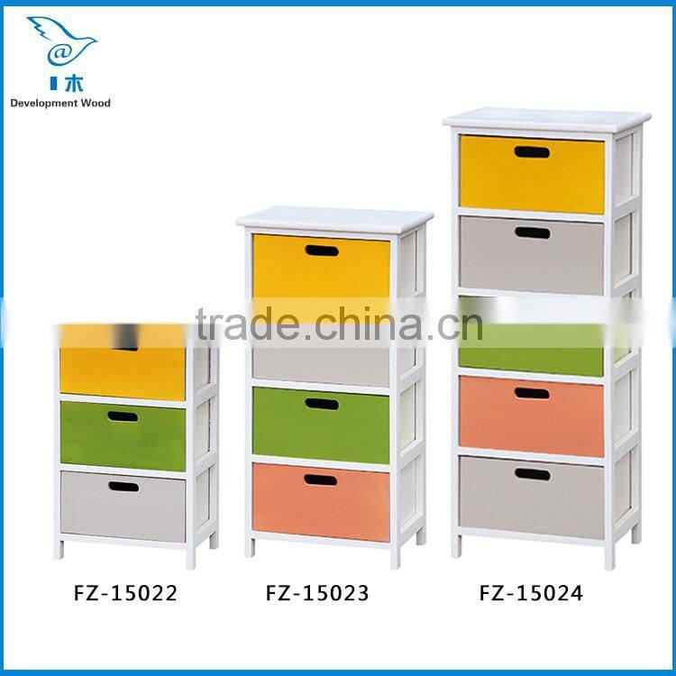 Paulownia Solid Wood Furniture Storage Cabinet