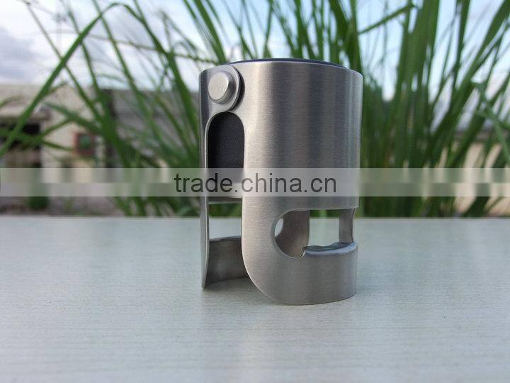 High quality and competive price silvery stoppers for champagne bottle