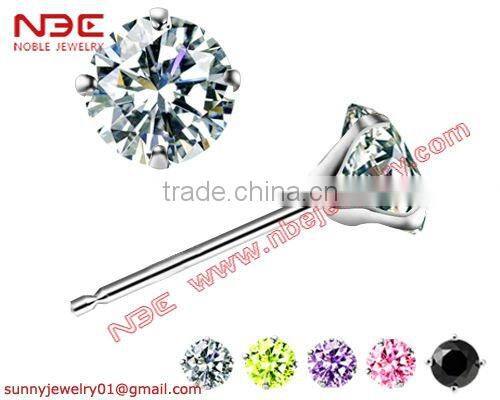 Fashion hand made ear rings, 925 sterling silver jewelry