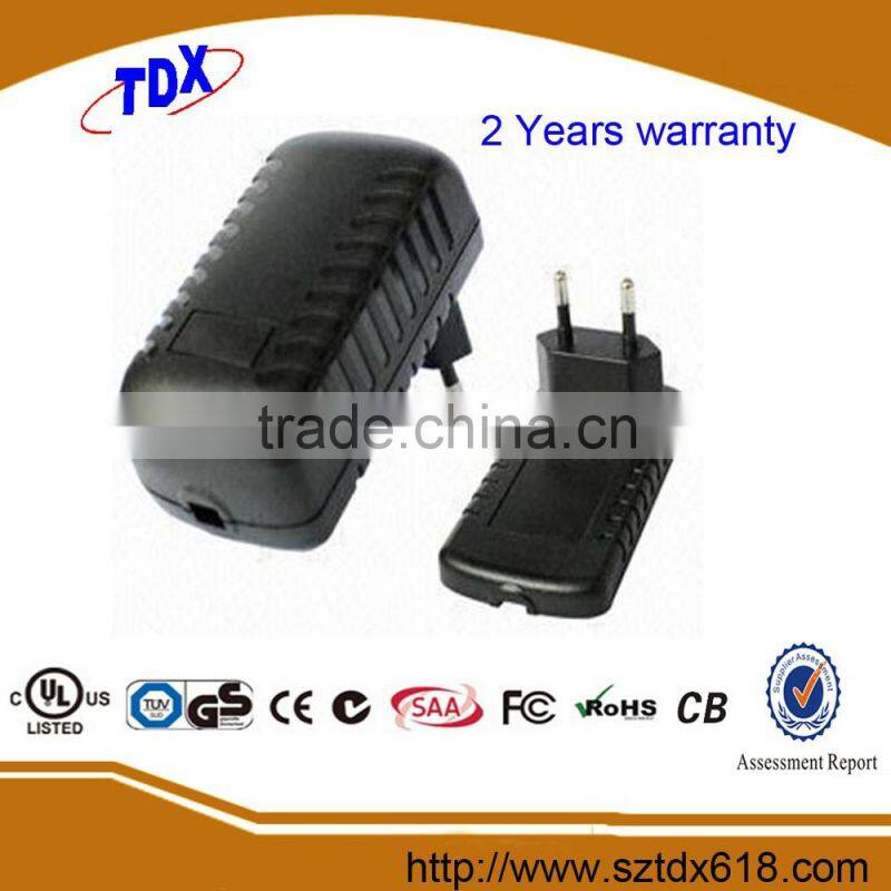 payment cash on delivery 240v ac dc adaptor 24v 500ma with eu us plug