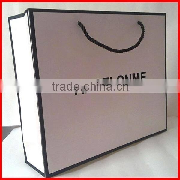 Popular High Quality Kraft Different Types Of Paper Bags With Handles Wholesale