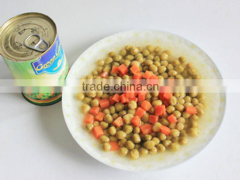 300g 400g 425g 800g 3000g canned mixed vegetable product