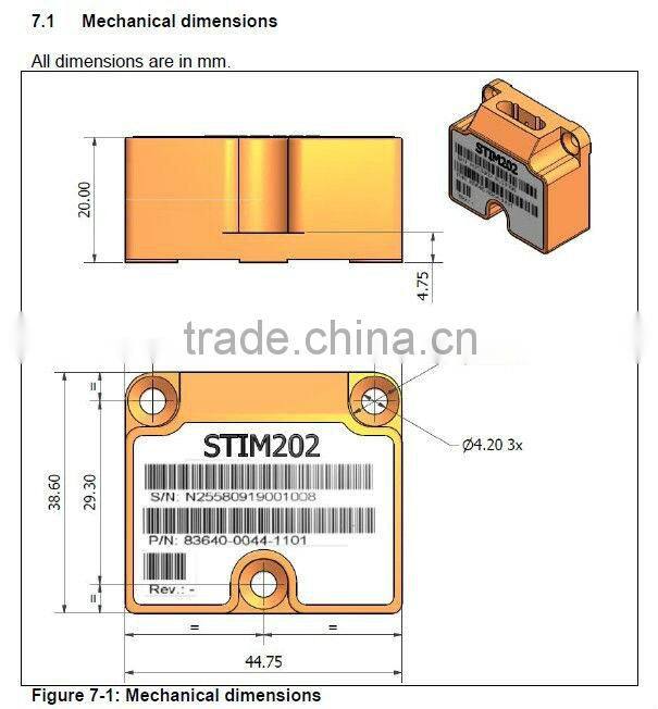 Multi-Axis Gyro Module No intrinsic wear-out effects ,5 different sample rates,5 different bandwidths