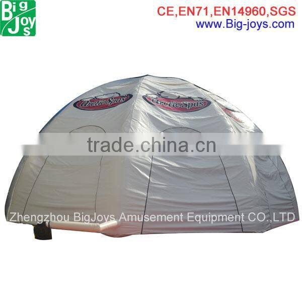 Kid's favorite customized inflatable party dome tent professional