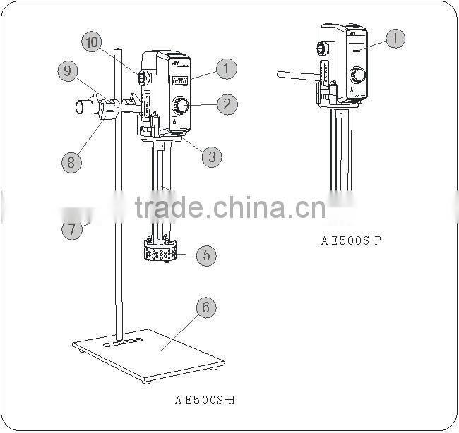 Small scale emulsifier, Lab Type Vacuum Emulsifying Mixer
