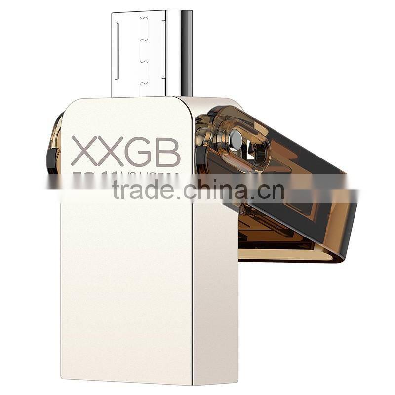 2016 Shenzhen Hot new!! Custom logo 2th usb flash drive otg usb flash drive for phone