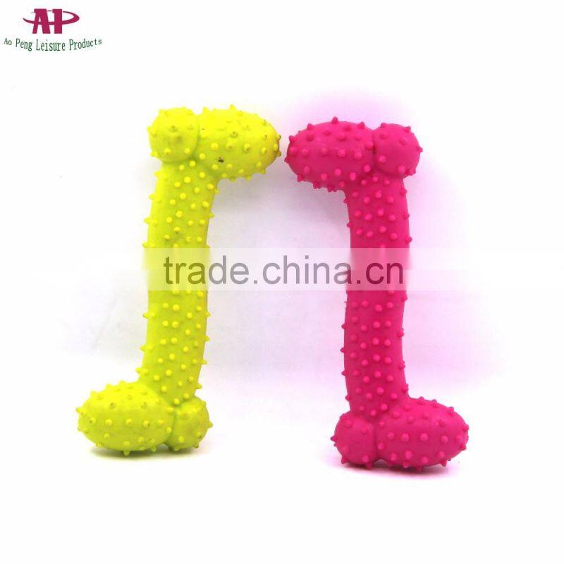 2016 Popular Pet Chew Training Toy Dog Rubber Toy