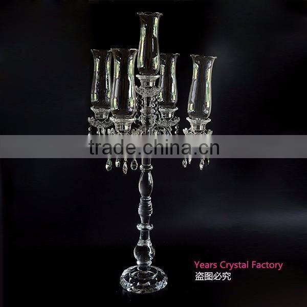 glass hurricanes wedding candelabra crystal candelara flower arrangements for weddings