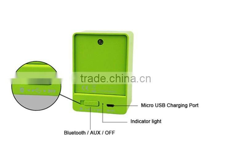 Good sound portable solar wireless bluetooth speakers support to take the call, music mini cute bluetooth speaker