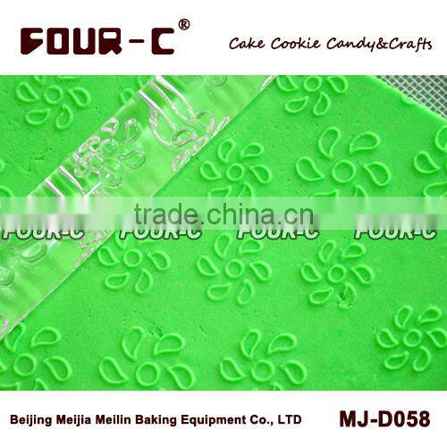 Kitchen Tools Gumpaste Acrylic Rolling Pin for Cupcake and Cookie Decorating