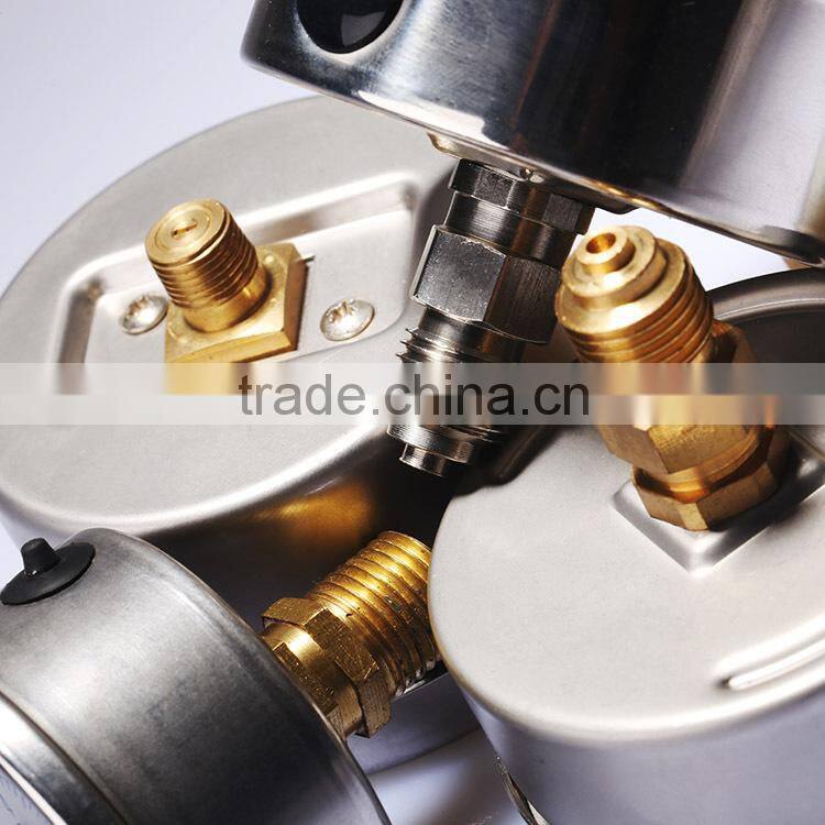 63mm matte surface low pressure gauge