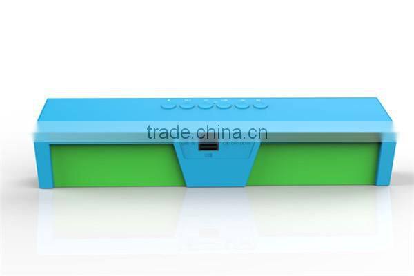 Fancy design fashion wireless speaker bluetooth version 4.0 with FM radio