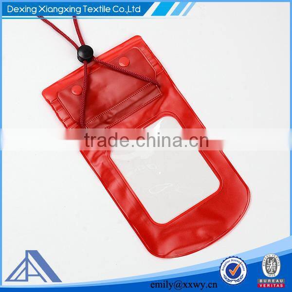 Waterproof Beach Pouch with lanyard for Cell Phone