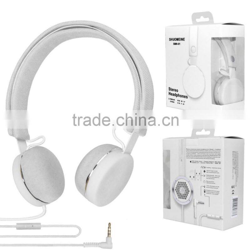 China supplied cheap folding headphone quality earphones