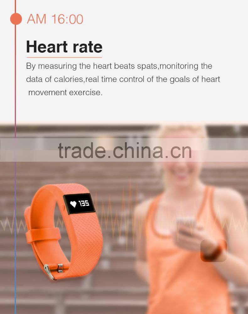 Fitness Heart Rate Smart band bracelet wristband tracker bluetooth 4.0 Watch TW68