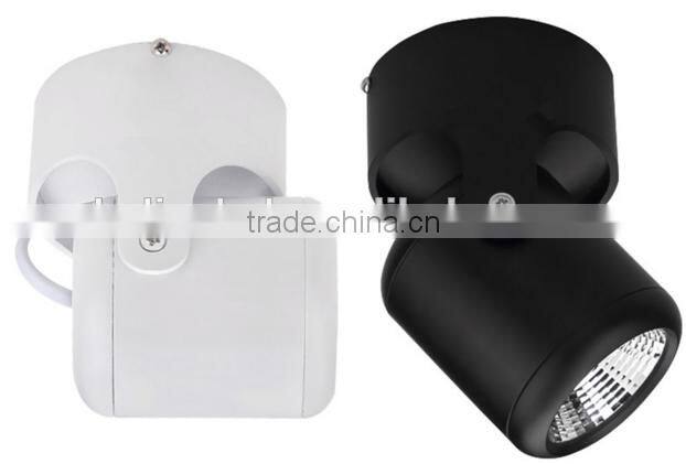 new design surface mounted 360 degree rotating led ceiling spot light