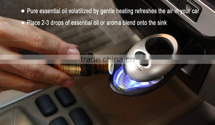 2016 china manufacturer wholesale high quality car aroma diffuser ,small size essential oil diffuser,small Incense Burners