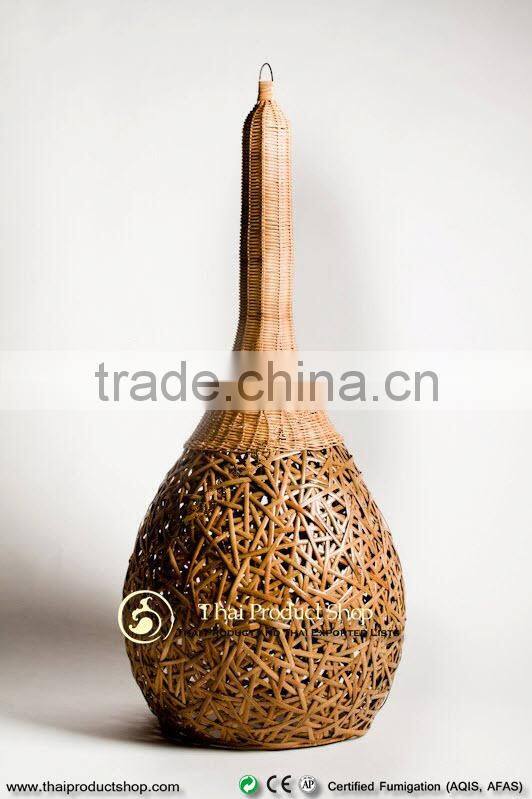 Bamboo & Rattan Wicker Ceiling Lamps