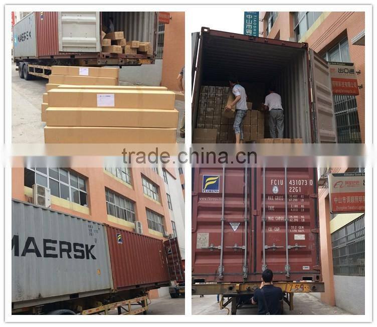 Fluorescent T5 lighting batten 2x28w with bracket