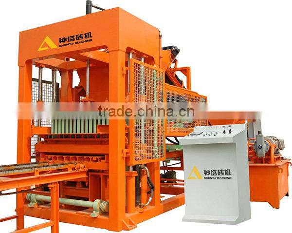 Hot sale SHENTA QTY5-15 hydraform interlocking brick machine price
