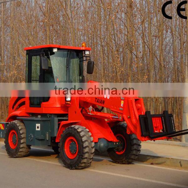 4x4 mini tractor with 2.5Ton wheel loaders TL2500