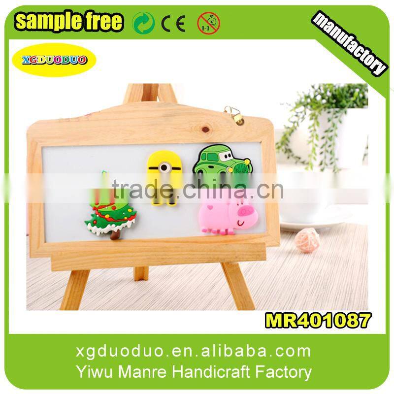 Custom designs charaters rubber 3d pvc fridge magnet