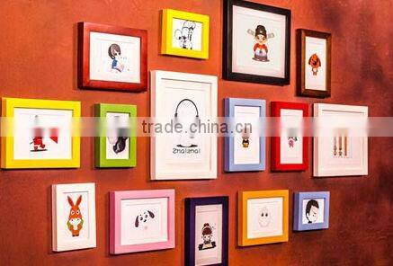 Customized Newest paper photo frame 4x6 5x7 8x10 a4