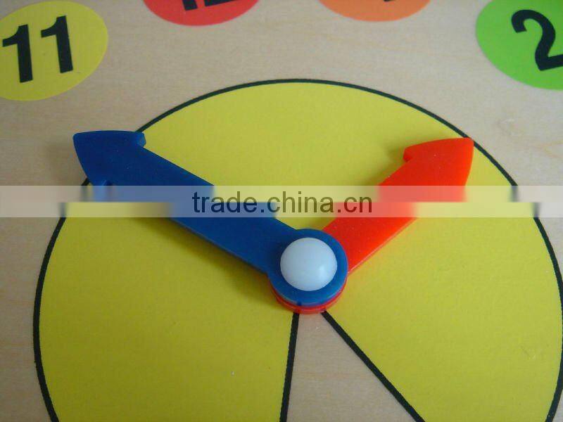 New Design China Wooden Clock Toy