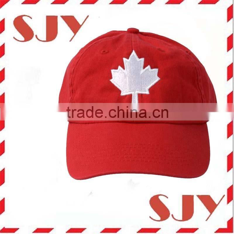 Low Profile Embroidered Unstructured 6 Panel baseball cap