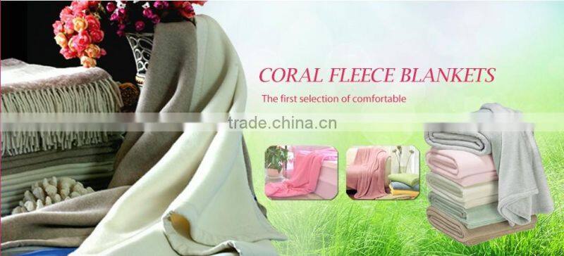 Manufactory walmart alibaba china home textile china supplier yiwu blanket factory